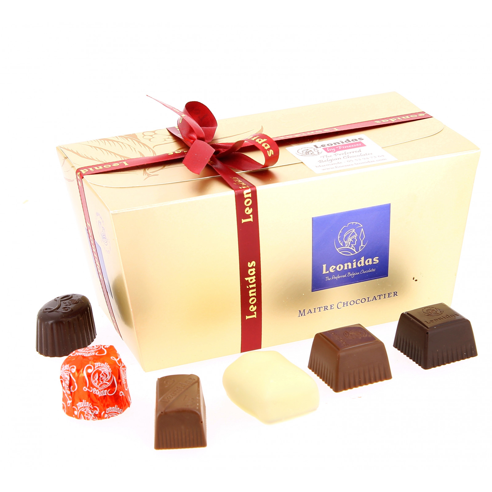 Chocolats belges Ballotin (220 g) - Achat de pralines en ligne