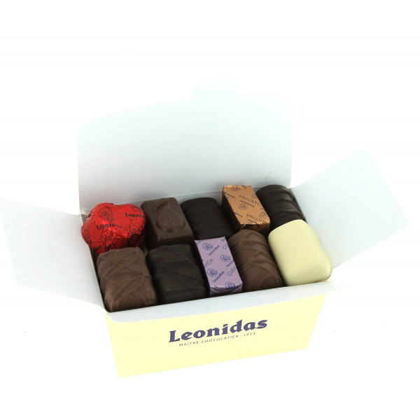 Carton de 40 ballotins de 250 g net de chocolats Léonidas