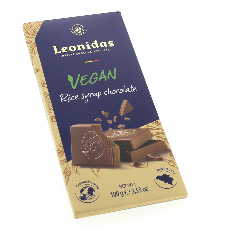 Tablette végan chocolat Leonidas lait 100 g